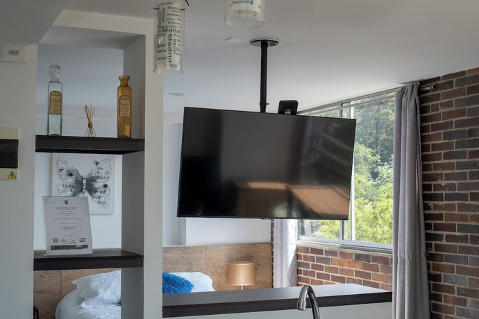 Imagen de la habitación del Hotel Staynova Acogedor Loft en El poblado. Foto 3