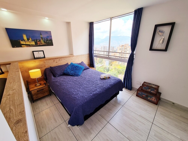 Imagen de la habitación del Hotel Staynova Acogedor Loft en El poblado. Foto 9