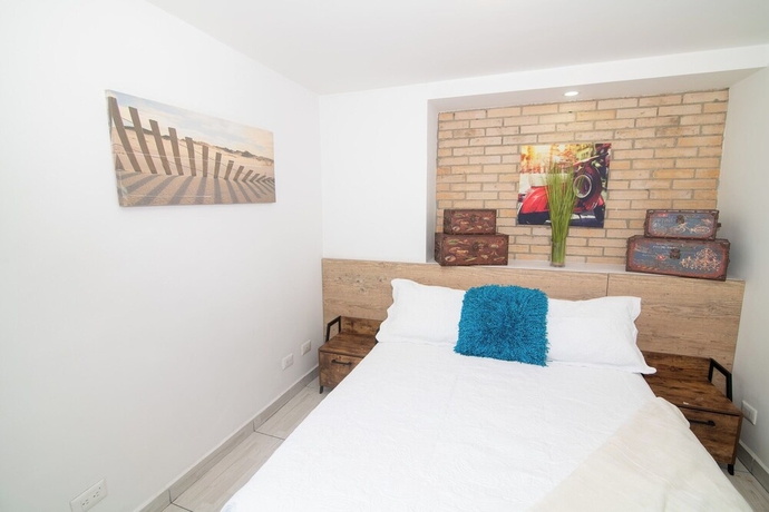 Imagen de la habitación del Hotel Staynova Acogedor Loft en El poblado. Foto 15