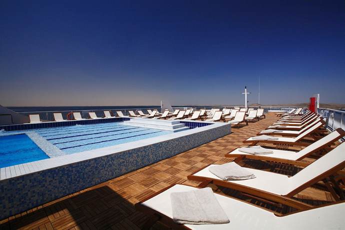 Imagen de la piscina del Hotel Steigenberger Omar El Khayam Nile Cruise - Every Monday From Aswan For 07 And 04 Nights - Every Frid. Foto 19