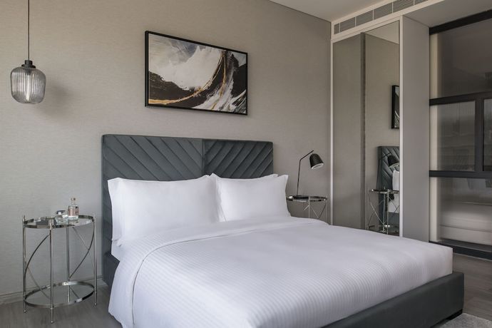 Imagen de la habitación del Hotel Steigenberger Residence Doha. Foto 16