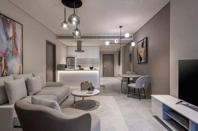 Imagen de la habitación del Hotel Steigenberger Residence Doha. Foto 19