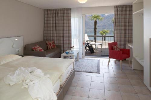 Imagen de la habitación del Hotel Stella, Orselina. Foto 7