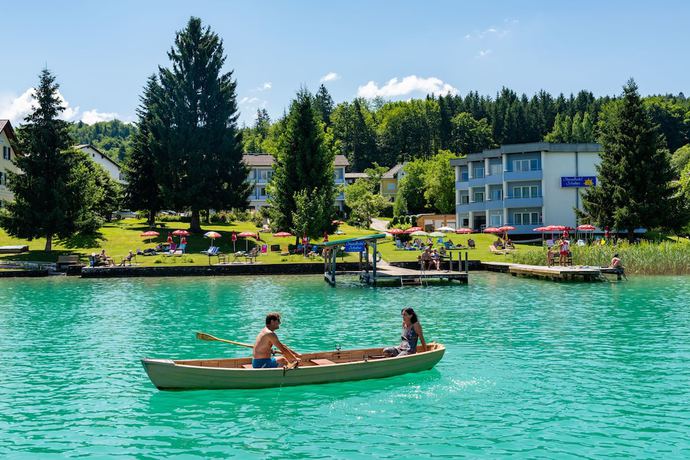 Imagen general del Hotel Strandhotel Schabus, Velden am Wörthersee. Foto 1