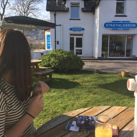 Imagen de los exteriores del Hotel Strathcarron. Foto 17