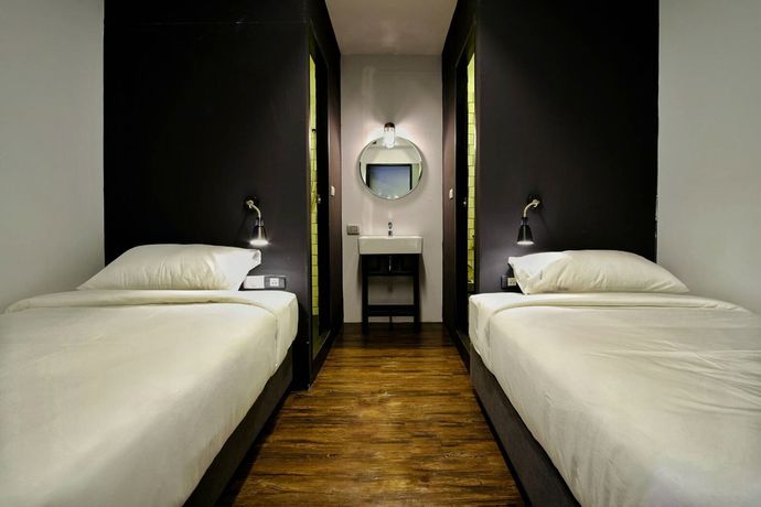 Imagen de los interiores del Hotel Strips The Poshtel - Hostel. Foto 14