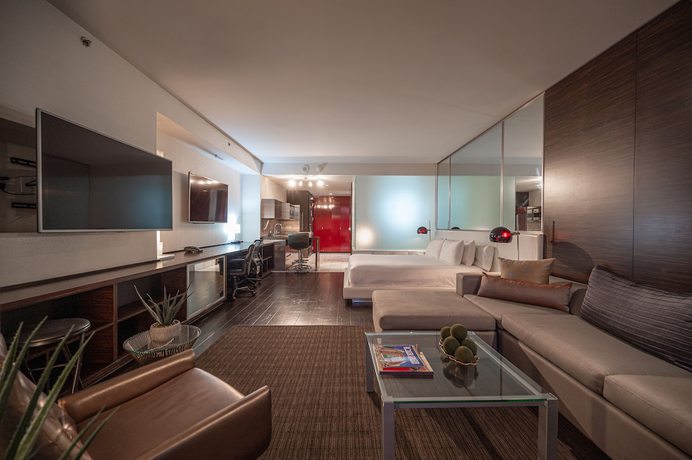 Imagen de la habitación del Hotel Stripviewsuites At Palms Place. Foto 9