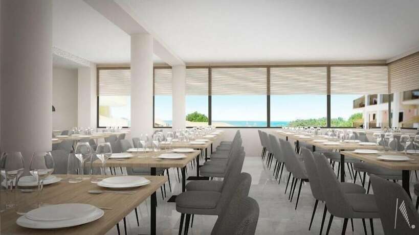Imagen del bar/restaurante del Hotel Strofades Beach - All Inclusive. Foto 11