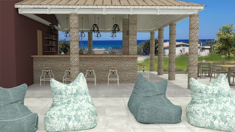 Imagen del bar/restaurante del Hotel Strofades Beach - All Inclusive. Foto 14
