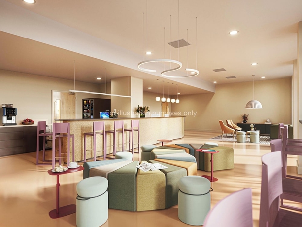 Imagen del bar/restaurante del Hotel Student Only St Vincents Studios. Foto 3