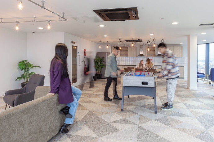 Imagen de los interiores del Hotel Student Only True Glasgow. Foto 10