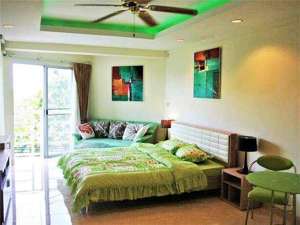 Imagen de la habitación del Hotel Studio Condo At Jomtien Beach. Foto 8