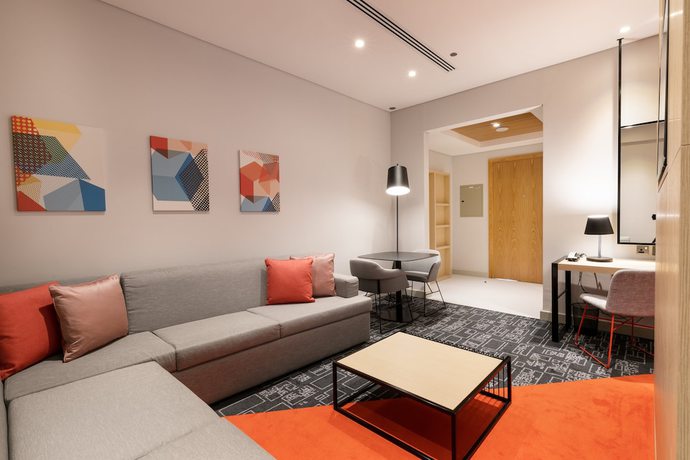 Imagen de la habitación del Hotel Studio M Arabian Plaza and Hotel Apartments. Foto 7