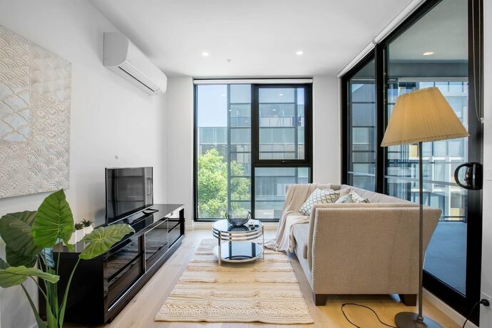 Imagen de la habitación del Hotel Stunning Bright Apartment At Hawthron/glenferrie Station. Foto 22