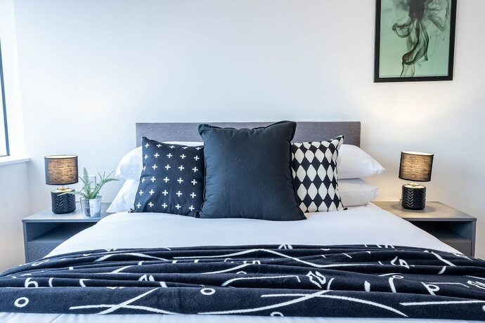 Imagen general del Hotel Stunning City View Apartments in Milton Keynes, Central Location Close to Everything, Free Parking. Foto 10