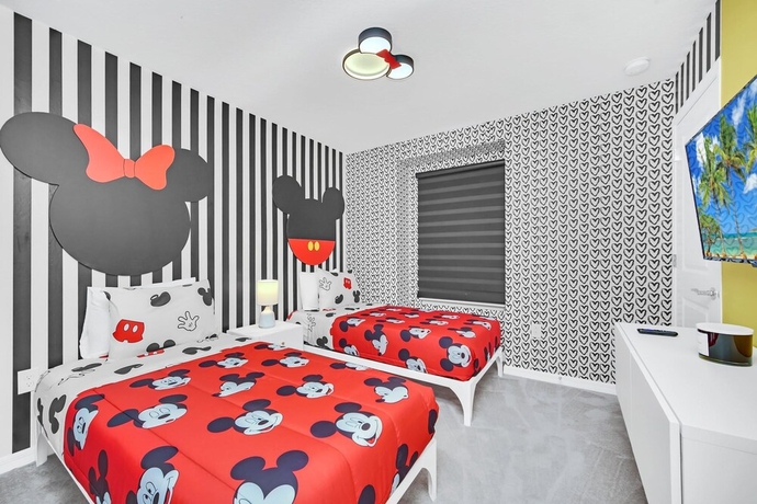 Imagen de la habitación del Hotel Stylish 5BR Home With Mickey Cars Rooms. Foto 3
