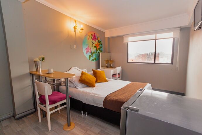 Imagen de la habitación del Hotel Suamox. Foto 17