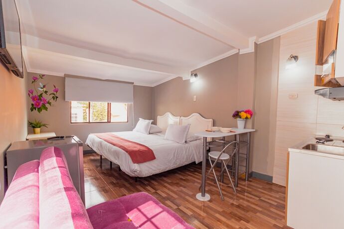 Imagen de la habitación del Hotel Suamox. Foto 20