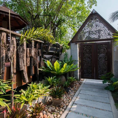 Imagen de los exteriores del Hotel Suankaew Art Cottage. Foto 18