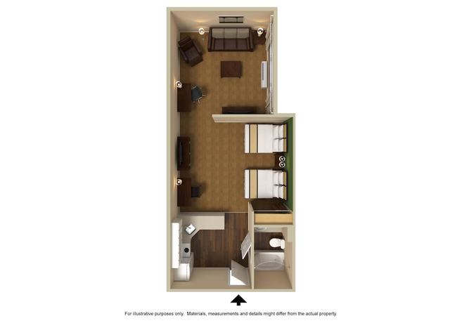 Imagen de la habitación del Hotel Suburban Studios, Brooklyn Center. Foto 3