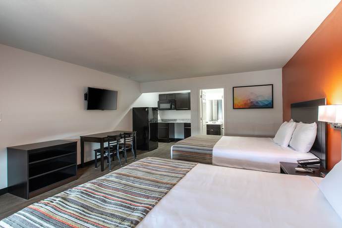 Imagen de la habitación del Hotel Suburban Studios, Spartanburg. Foto 8