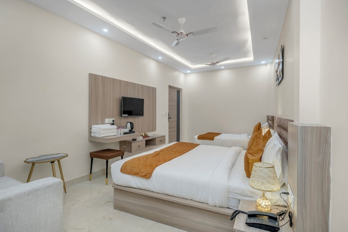 Imagen de la habitación del Hotel Sudarshan, Faizabad. Foto 6