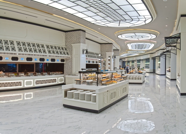 Imagen del bar/restaurante del Hotel Sueno Hotels Deluxe Belek - All Inclusive. Foto 7