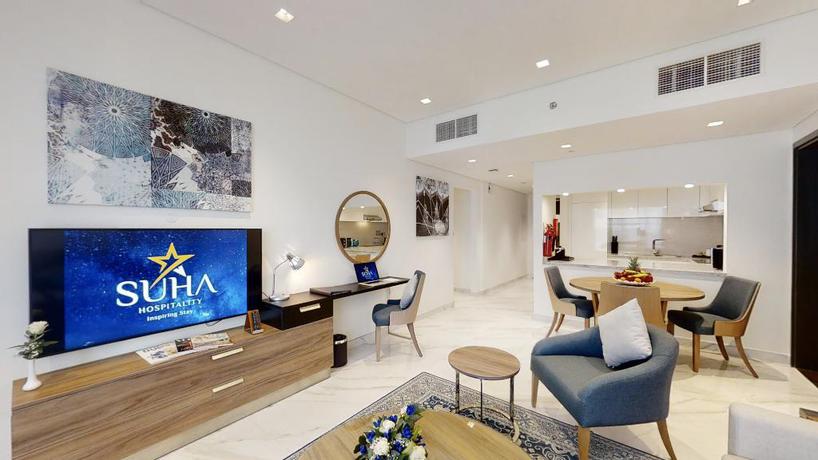 Imagen de la habitación del Hotel Suha Mina Rashid Hotel Apartments. Foto 5