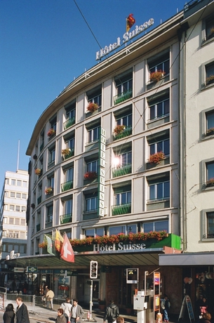 Imagen de los exteriores del Hotel Suisse, Ginebra. Foto 12