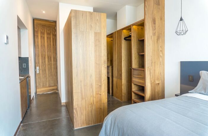 Imagen de la habitación del Hotel Suites BQ. Foto 16