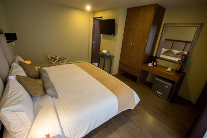Imagen de la habitación del Hotel Suites Lerma. Foto 14