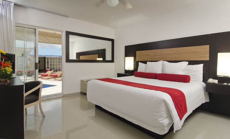 Imagen de la habitación del Hotel Suites Mexico Plaza Campestre. Foto 5