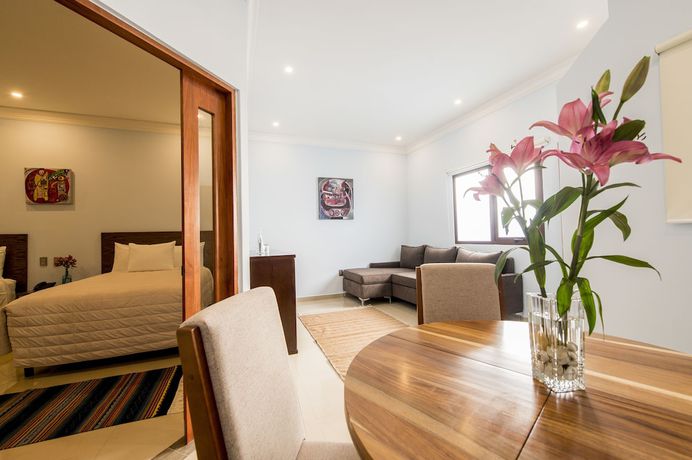 Imagen de la habitación del Hotel Suites de la Parra. Foto 14