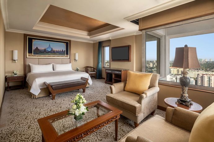 Imagen de la habitación del Hotel Sule Shangri-la, Yangon. Foto 11