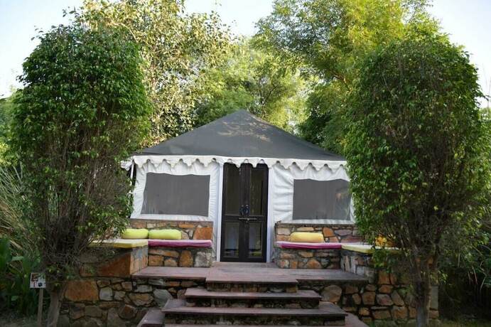 Imagen de la habitación del Hotel Sultan Bagh Ranthambore. Foto 19