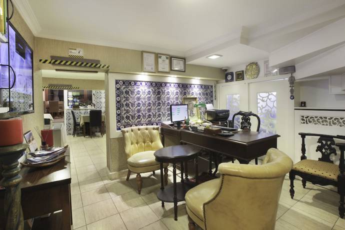 Imagen de los interiores del Hotel Sultanahmet Inn. Foto 19