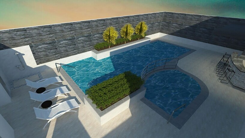 Imagen de la piscina del Hotel Summit Naga. Foto 36
