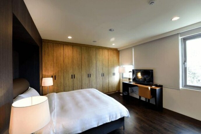 Imagen de la habitación del Hotel Sun Moon Lake Bamboo Rock Garden. Foto 29