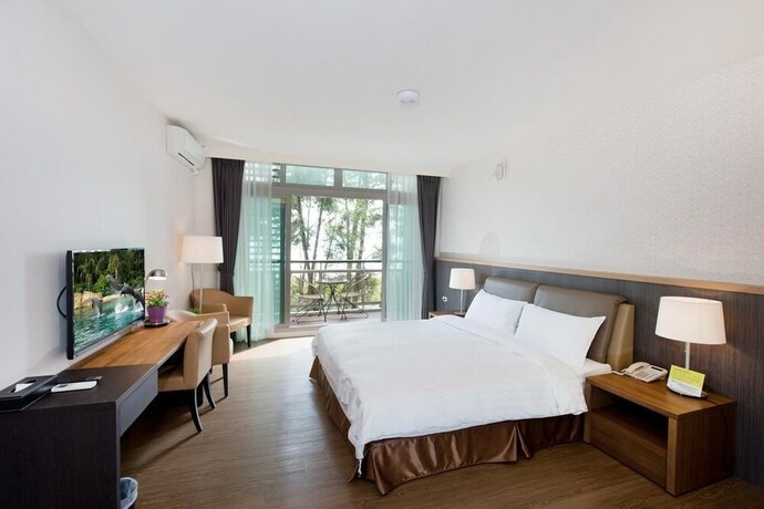 Imagen de la habitación del Hotel Sun Moon Lake Bamboo Rock Garden. Foto 33