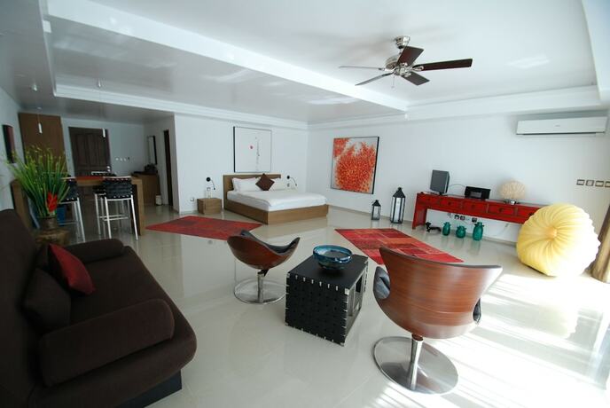 Imagen de la habitación del Hotel Sundown Beach Studios. Foto 17