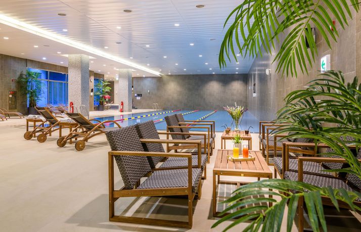 Imagen de la piscina del Hotel Sungsan Marina. Foto 14