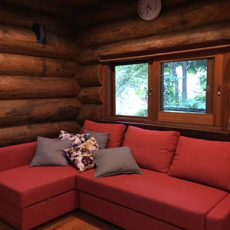Imagen general del Hotel Sunnsnow Log House. Foto 6