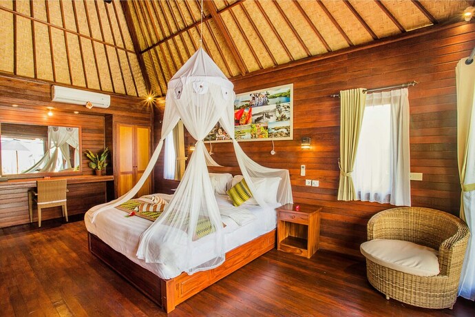 Imagen de la habitación del Hotel Sunset Garden Nusa Lembongan. Foto 13