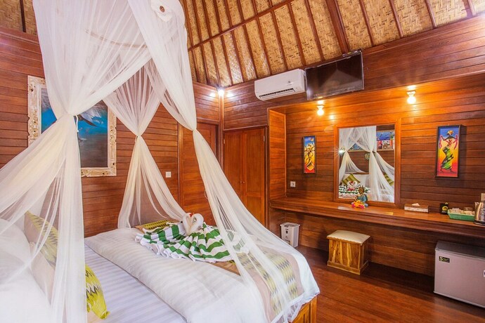 Imagen de la habitación del Hotel Sunset Garden Nusa Lembongan. Foto 17