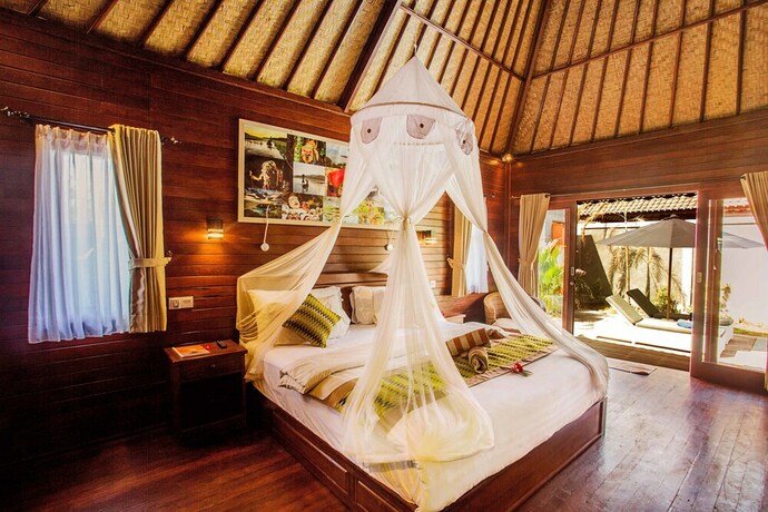 Imagen de la habitación del Hotel Sunset Garden Nusa Lembongan. Foto 19