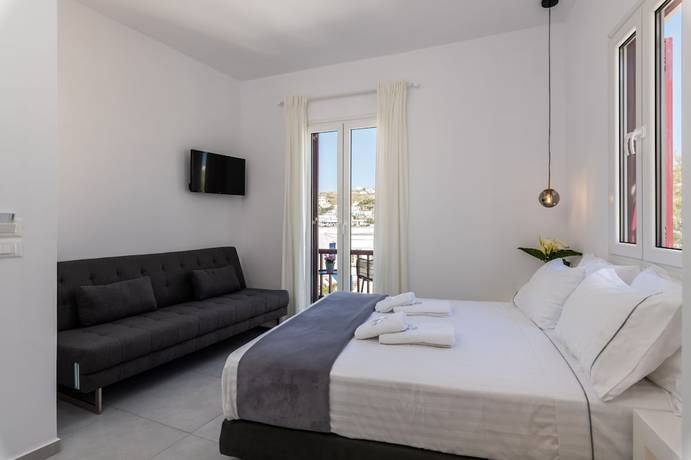 Imagen de la habitación del Hotel Sunset Paraportiani Rooms. Foto 2