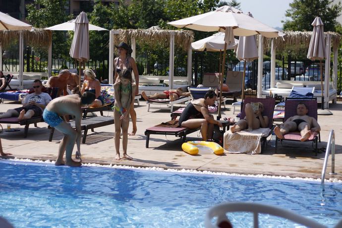 Imagen de la piscina del Hotel Sunset, Sveti Vlas . Foto 16