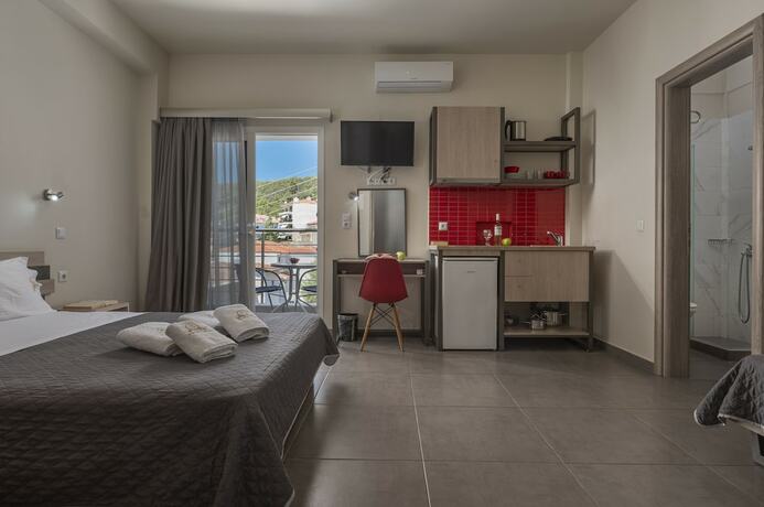 Imagen de la habitación del Hotel Sunshine Apartments, Sitonia. Foto 18