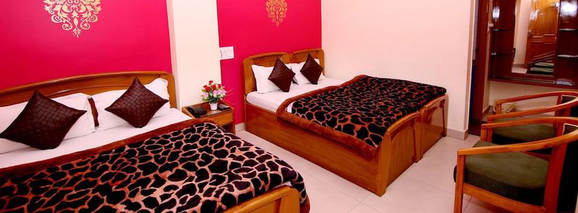 Imagen de la habitación del Hotel Sunshine, Haridwar. Foto 5