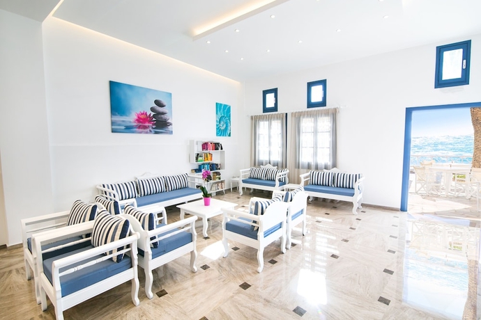 Imagen del bar/restaurante del Hotel Sunshine, Thira Municipal Unit. Foto 2